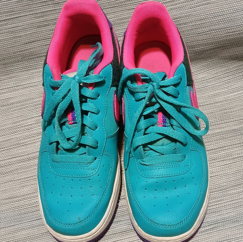 NIKE AIR FORCE 1 NOW GS CABANA/HYPER PINK WMNS